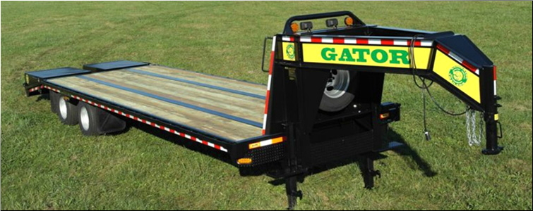 GOOSENECK TRAILER 30ft tandem dual - all heavy-duty equipment trailers special priced  Nelson County, Kentucky
