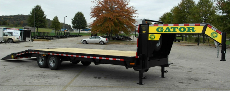 Gooseneck flat bed trailer for sale14k  Nelson County, Kentucky